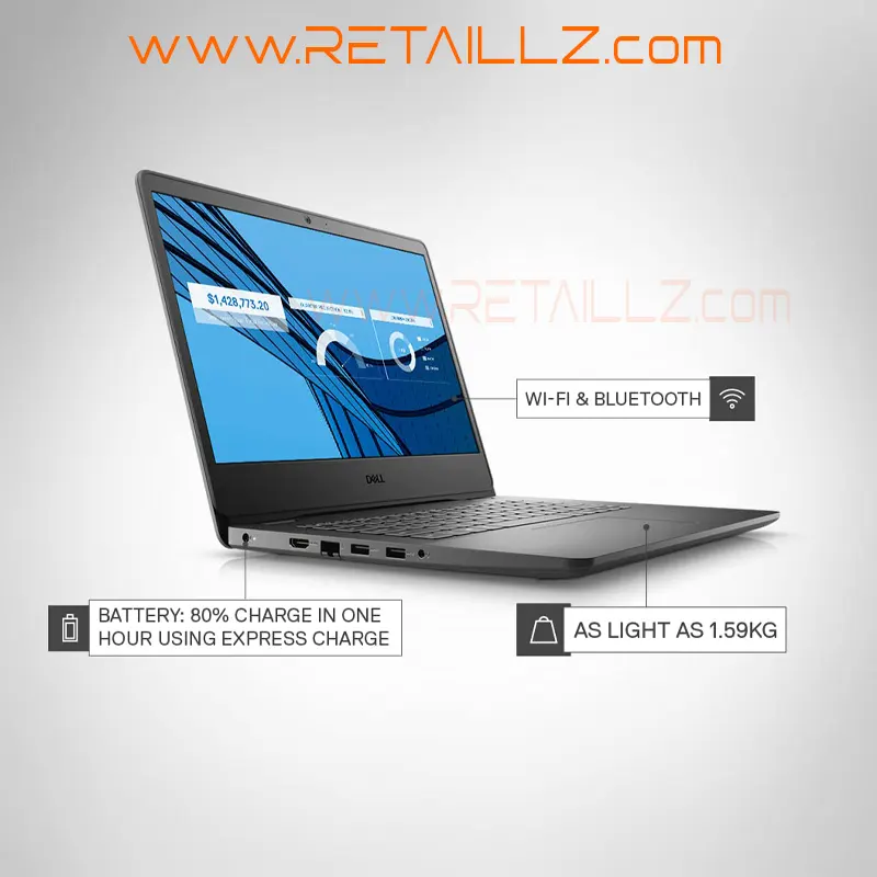 Dell Vostro 3405 AMD Ryzen 3250U 14 Inch Laptop